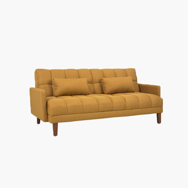 Laffayette Sofá Morrison Mustard - vista cerrada