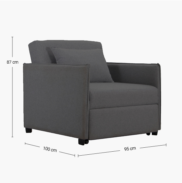 Sofá Cama Relax Individual - vista adicional 2