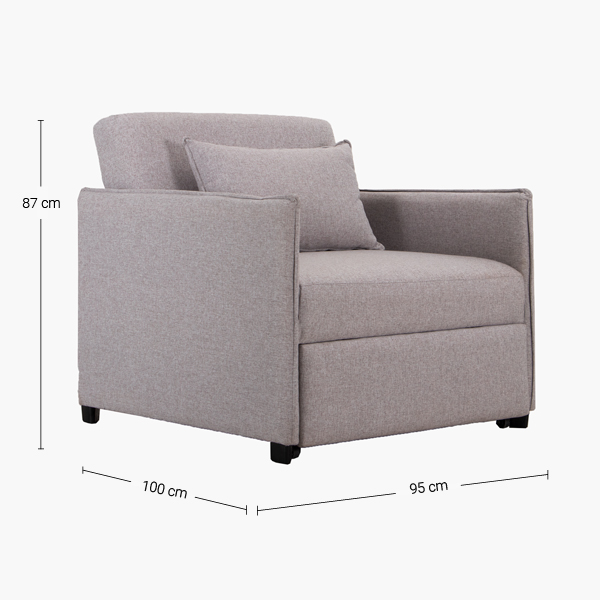 Sofá Cama Relax Individual - vista adicional 1