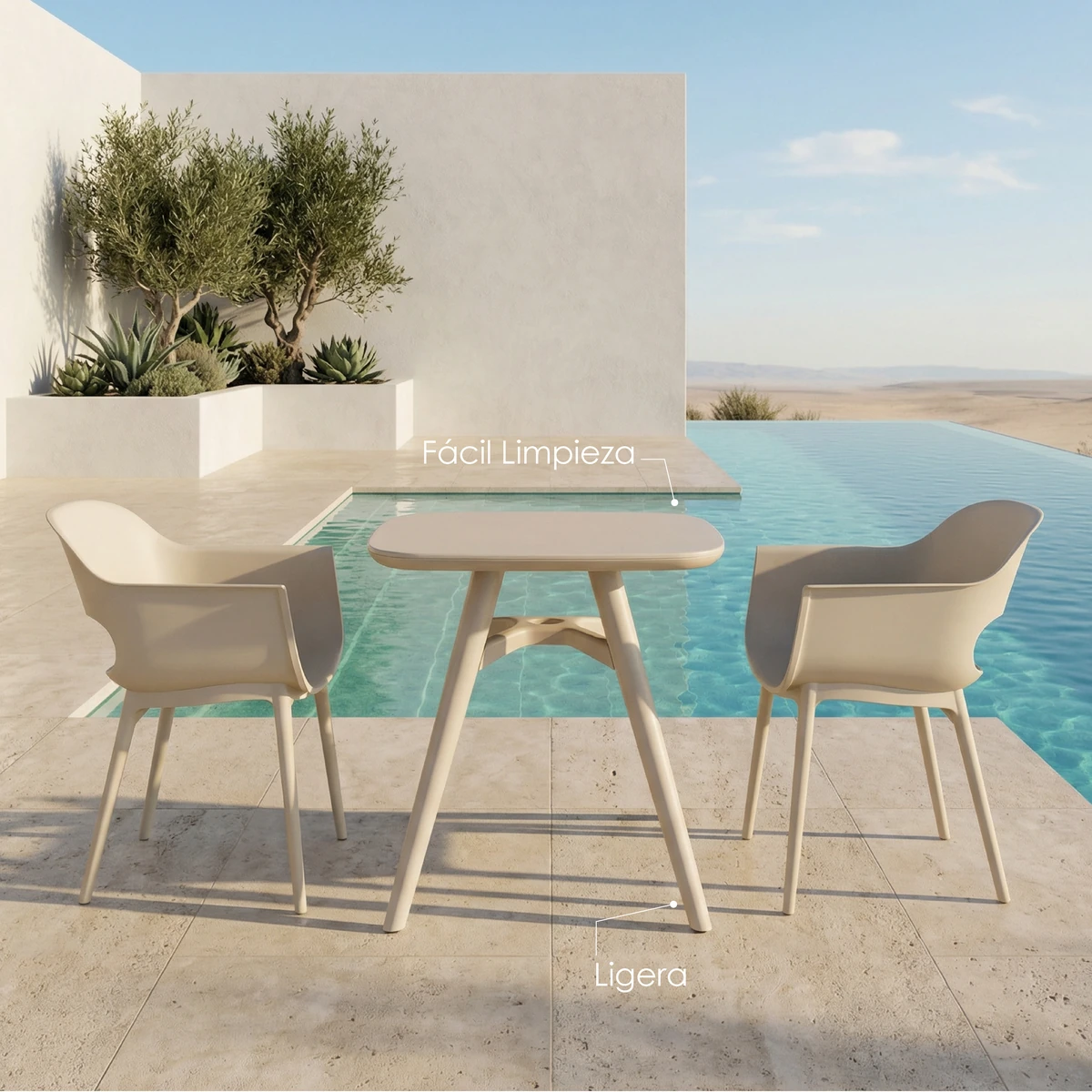 Mesa Cuadrada Aura - vista adicional 4