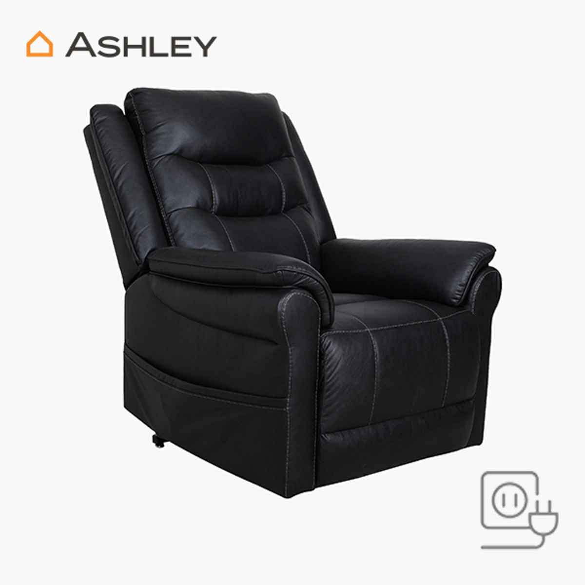 Sillón Reclinable Eléctrico con Masaje Oatman Ashely