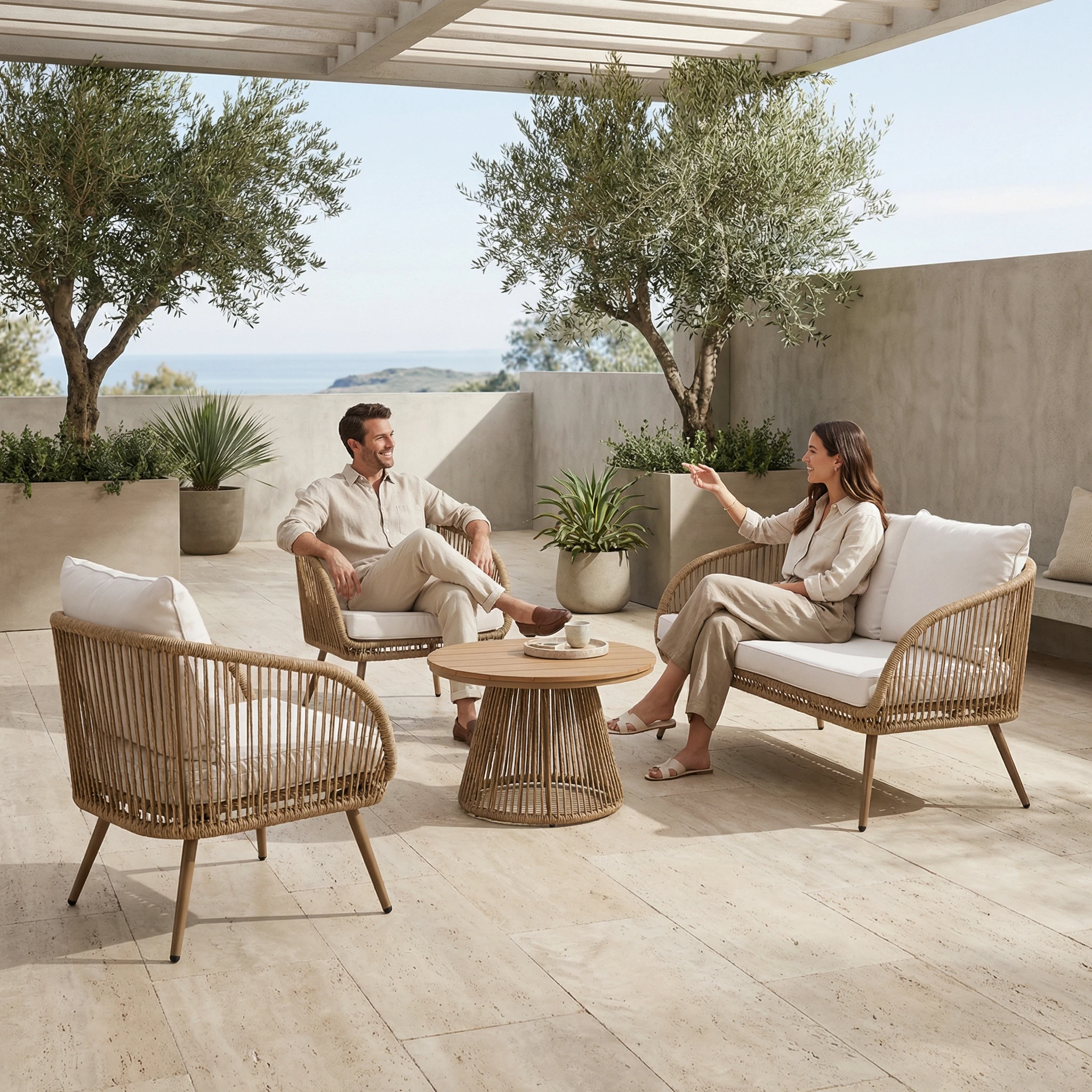 Sala Bacalar Rattan 4pz