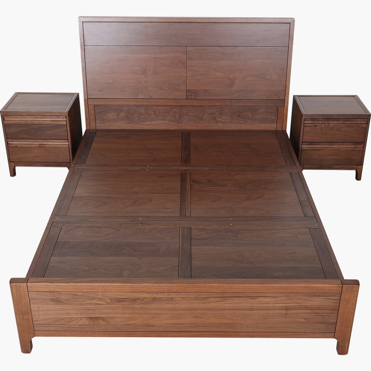 Cama Queen Size Trento Nogal_8 Recámara Queen Size Trento - vista adicional 3
