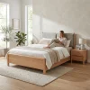 Cama Tulum Queen Size Roble