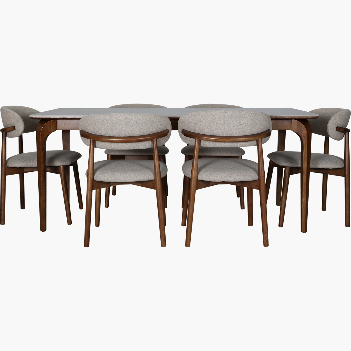 Comedor Parma Garda Nogal/Gris - vista adicional 3