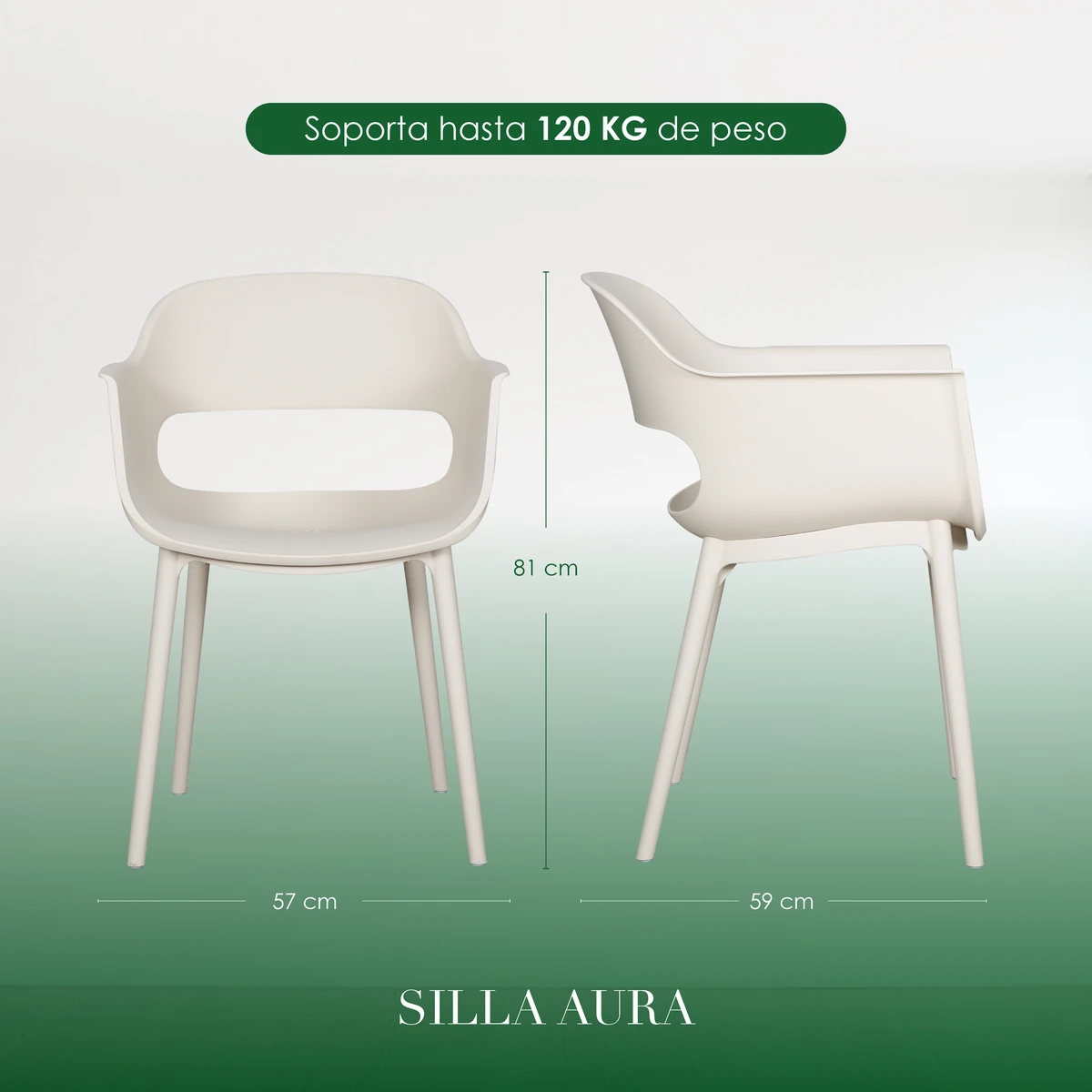 Comedor Aura Rectangular - vista adicional 2