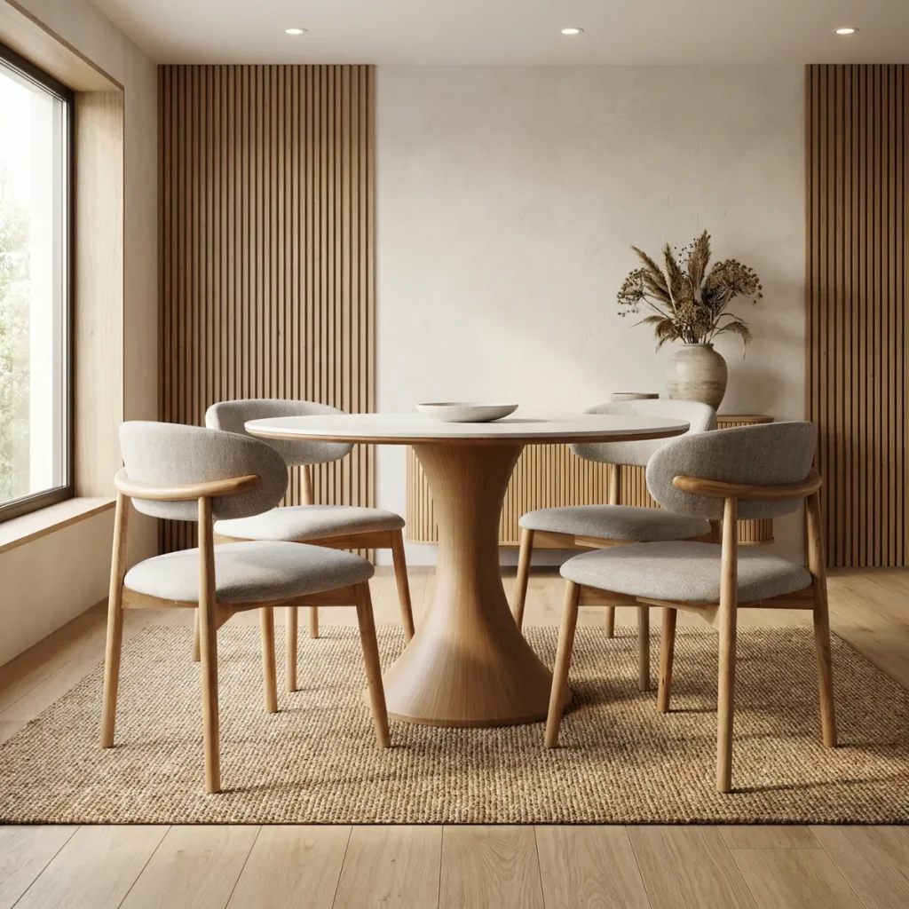 Comedor Pavi Garda Roble/Claro