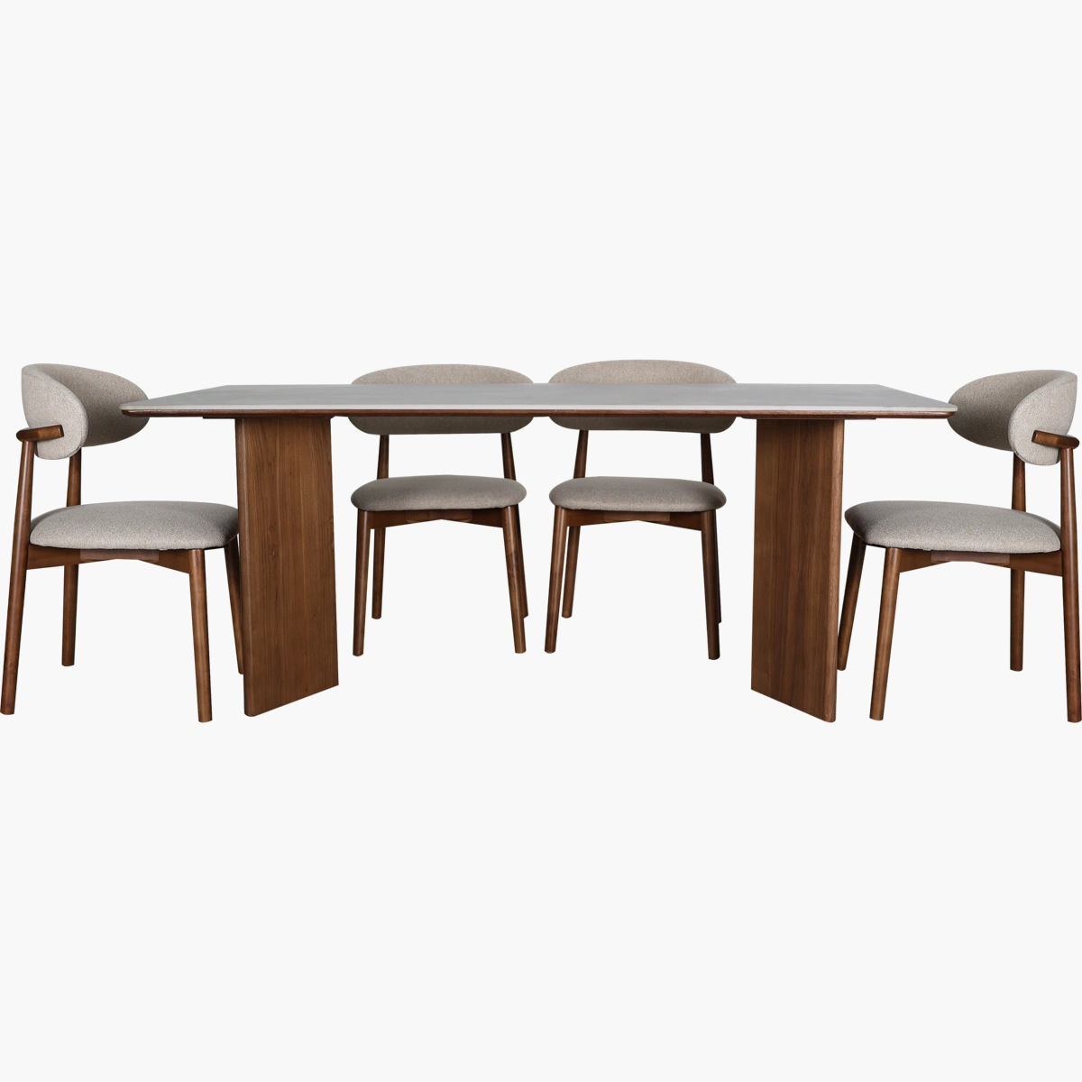 Comedor Trento Garda Nogal/Gris - vista adicional 2