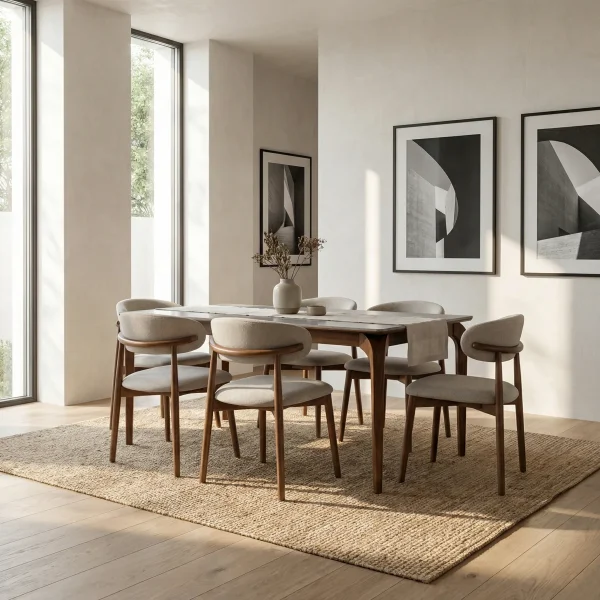 Comedor Parma Garda Nogal/Gris - vista adicional 1