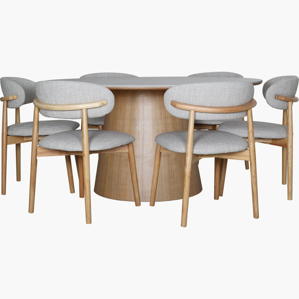 Comedor Pava Garda Roble/Claro - vista adicional 1