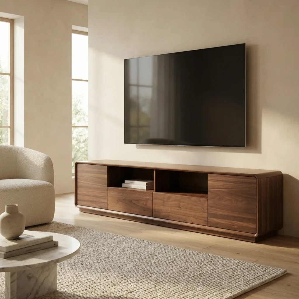 Mesa para TV Trento Nogal
