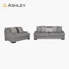 Sala 3-2 High Profile Ashley - Estructura reforzada, cojines de espuma de alta resiliencia, relleno de fibra...