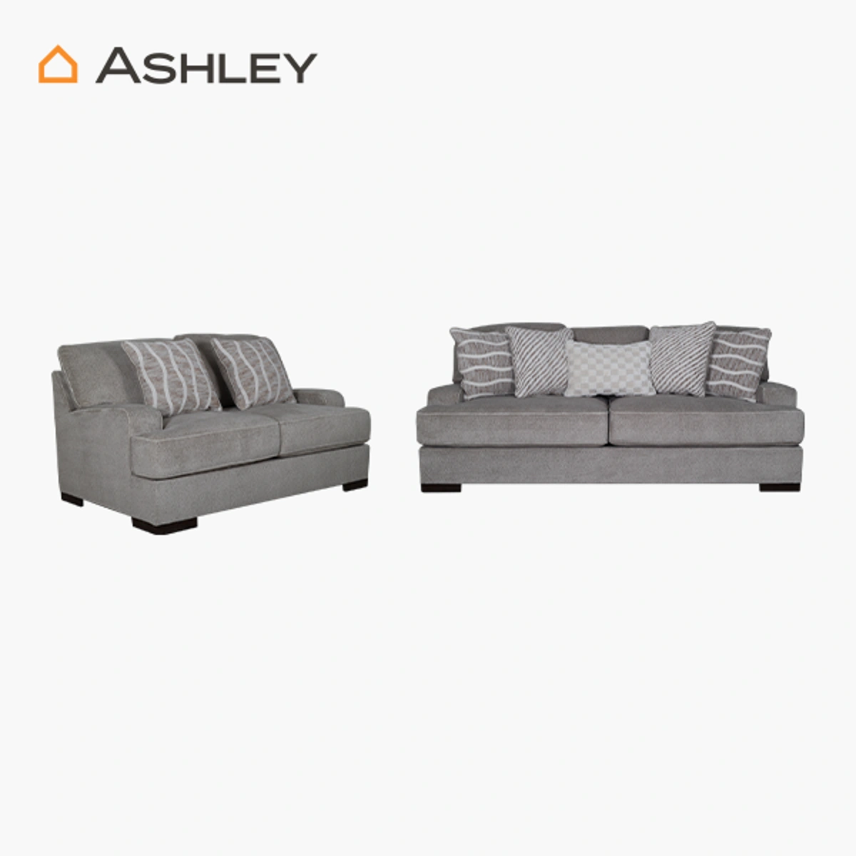 Sala 3-2 High Profile Ashley - Estructura reforzada, cojines de espuma de alta resiliencia, relleno de fibra...