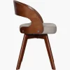 Silla Nexus Nogal Beige_12 Silla Nexus Giratoria Nogal - vista adicional 3
