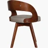 Silla Nexus Nogal Beige_15 Silla Nexus Giratoria Nogal - vista adicional 4