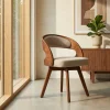 Silla Nexus Nogal Beige_21 Silla Nexus Giratoria Nogal - vista adicional 1