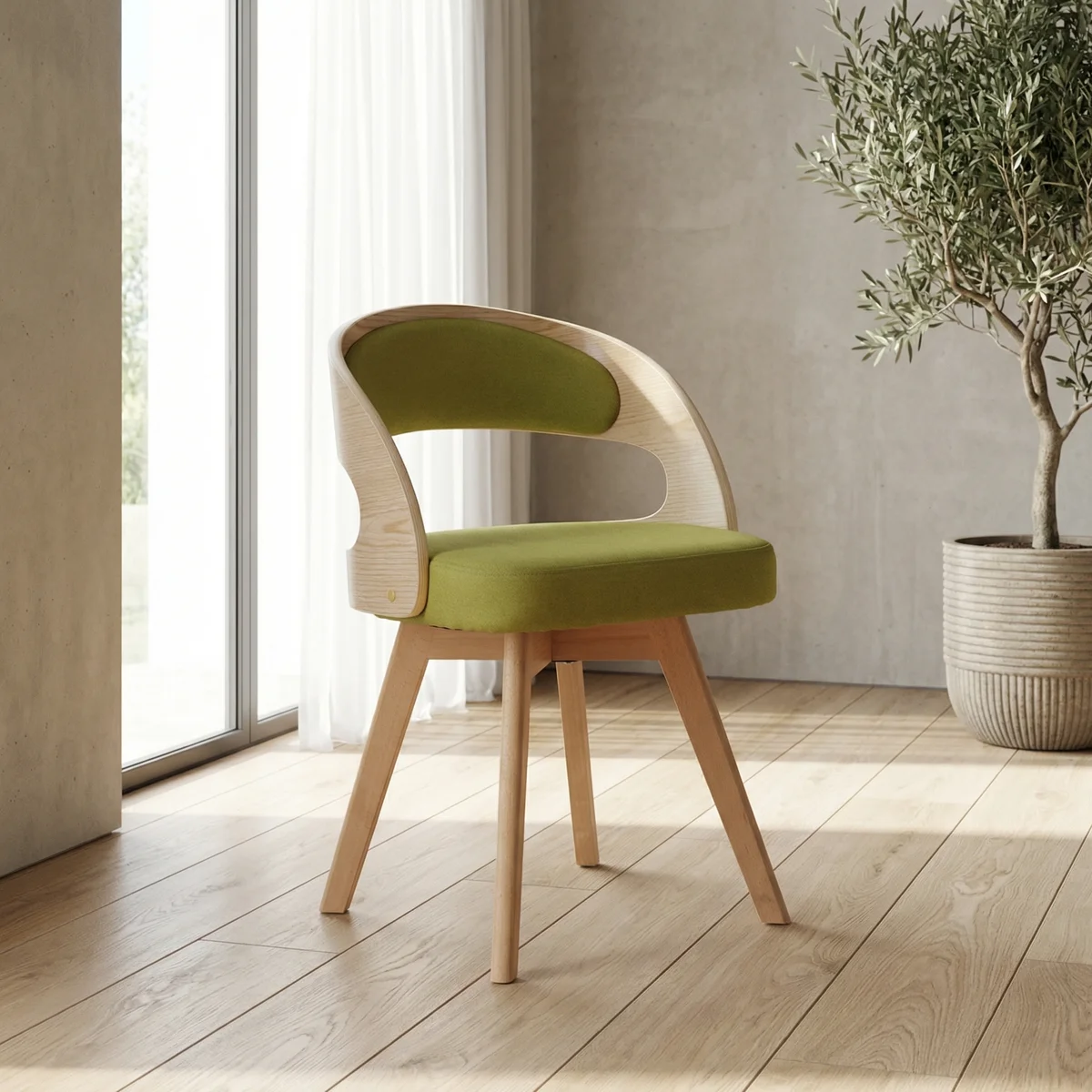Silla Nexus Roble Verde