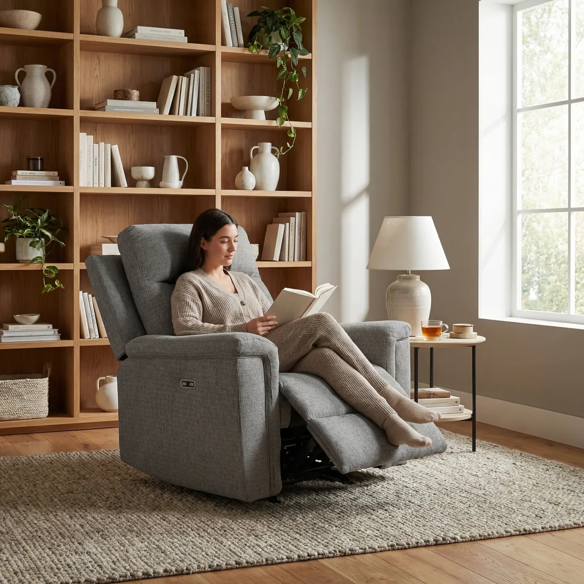 Sillón Reclinable Eléctrico Barnsana Ashely - vista adicional 2