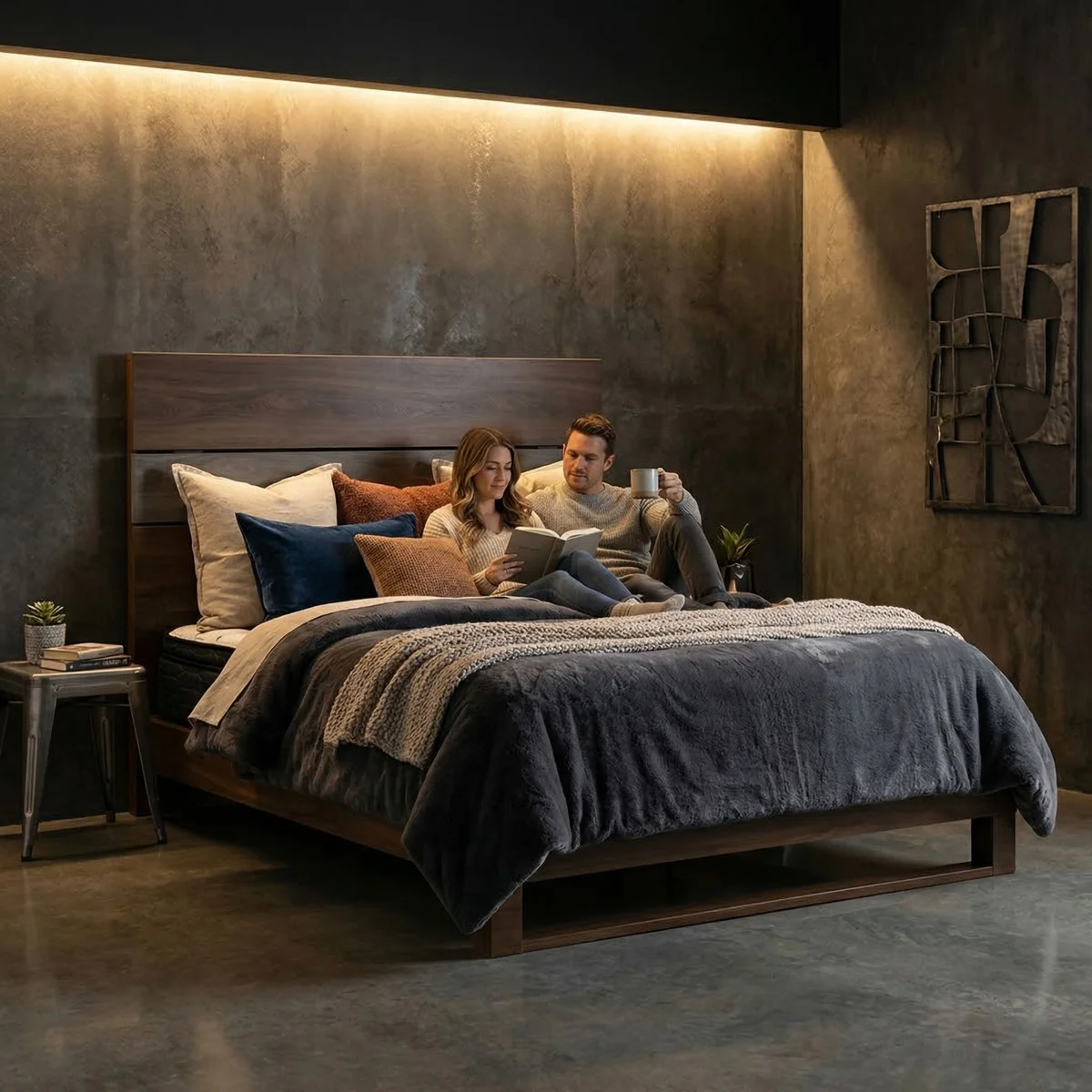 Cabecera Queen Size Pisa - ambientada en uso