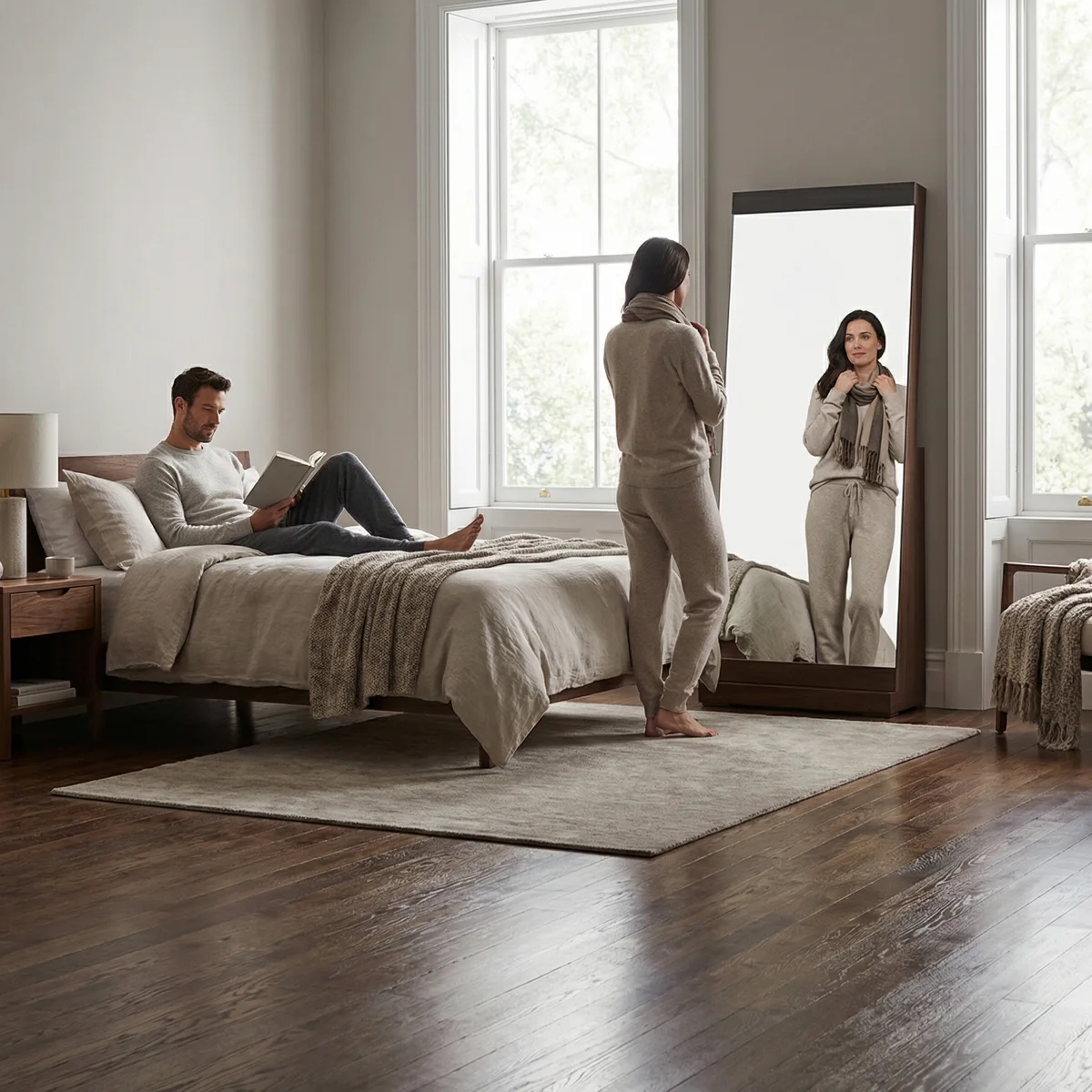 Espejo Pisa - ambientada en uso