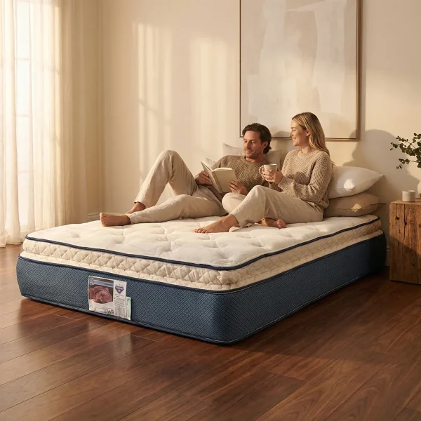 Colchón Matrimonial Lombardi Spring Air - ambientada en uso