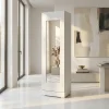 Espejo de Piso Paola en Blanco - foto ambientada