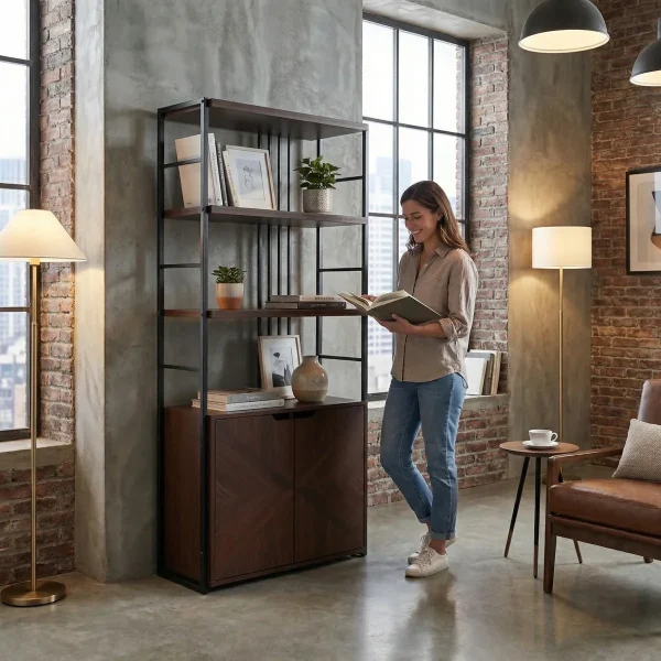 Librero Mallory - ambientada en uso