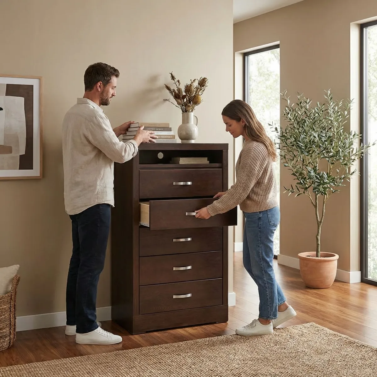 Chifonier Paola Tabaco - ambientada en uso