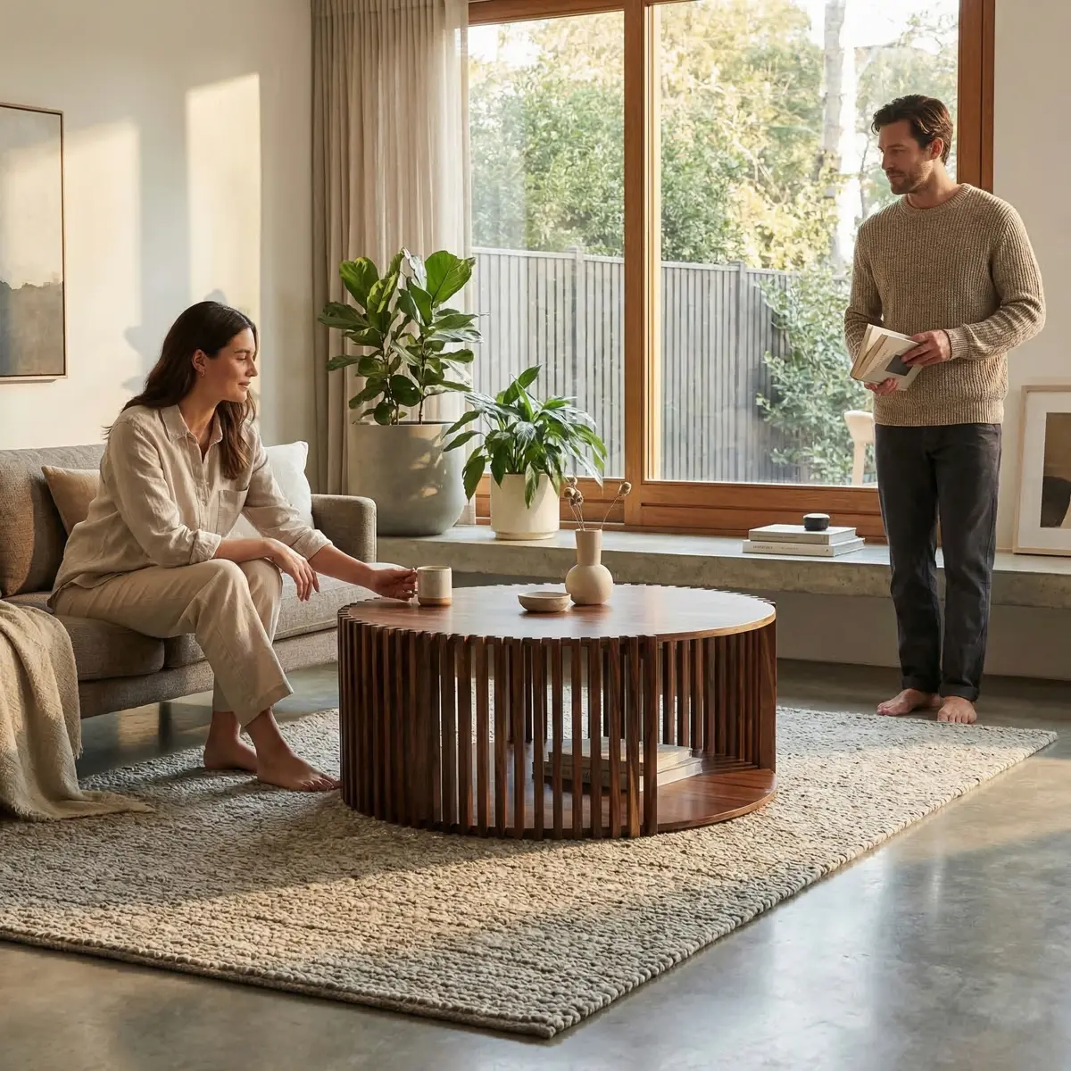 Mesa de Centro Croacia - ambientada en uso