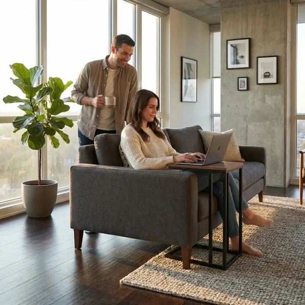 Mesa Auxiliar Cordoba - ambientada en uso