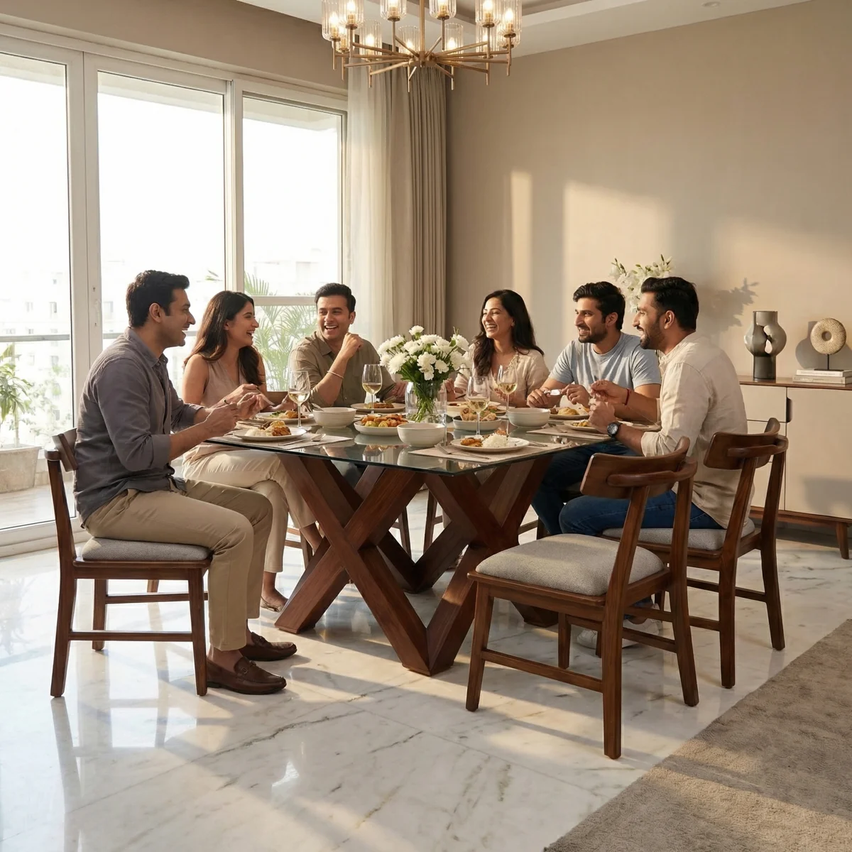 Comedor Ineos Romeo p/8 - ambientada en uso