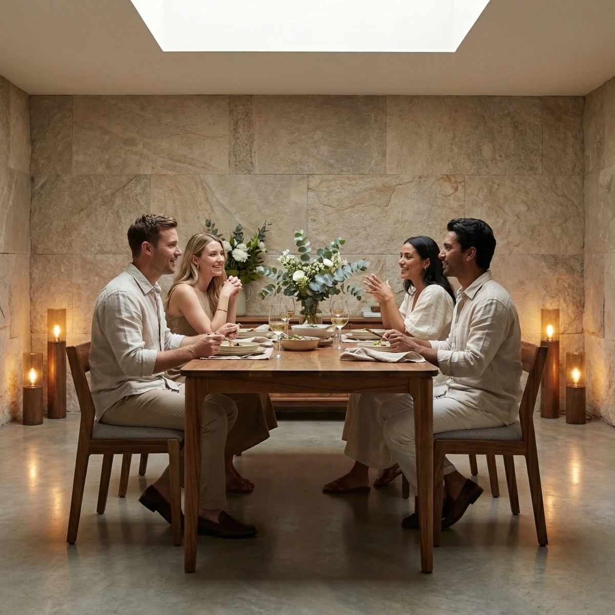 Silla Bacalar Parota - ambientada en uso