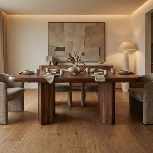 Mesa Aruba Parota P/6 - foto ambientada