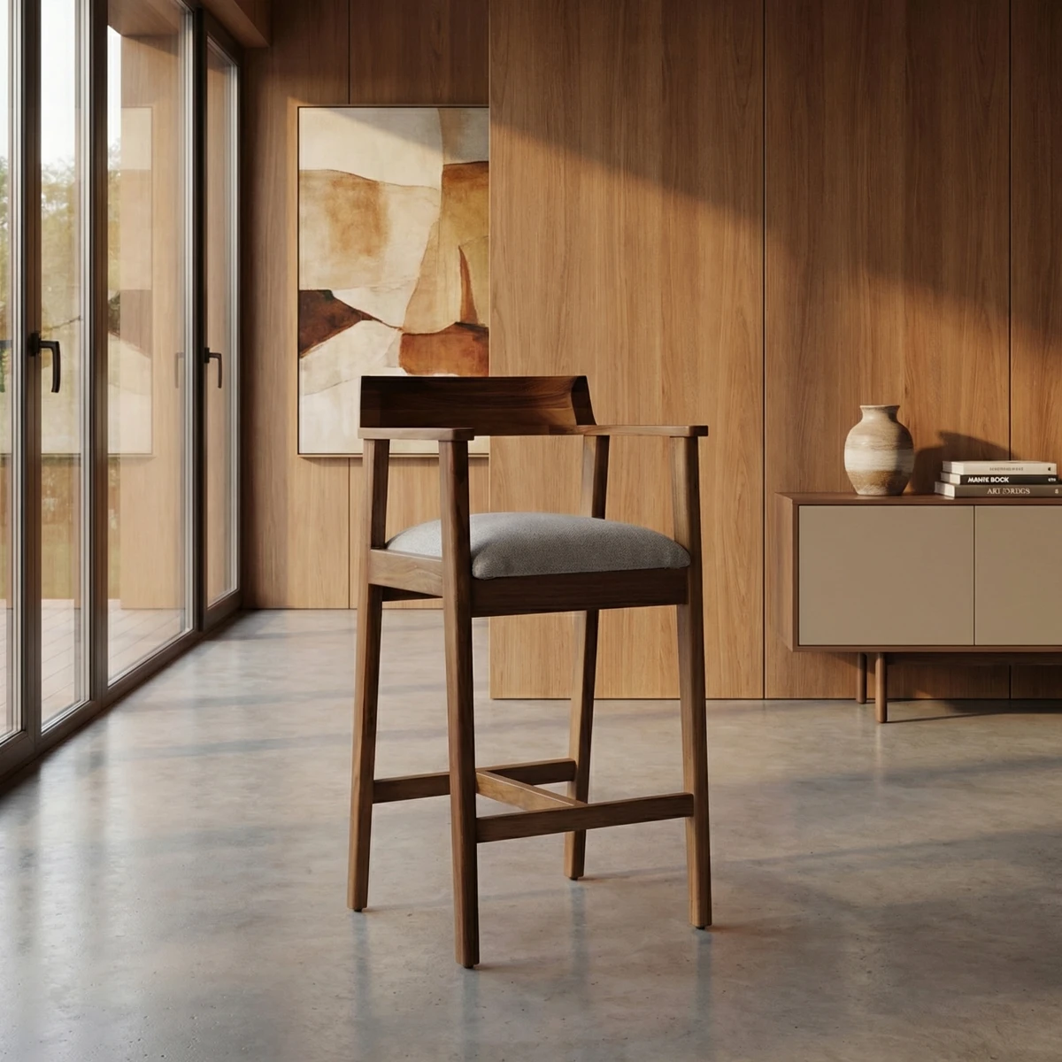 Banco Omega Parota - foto ambientada