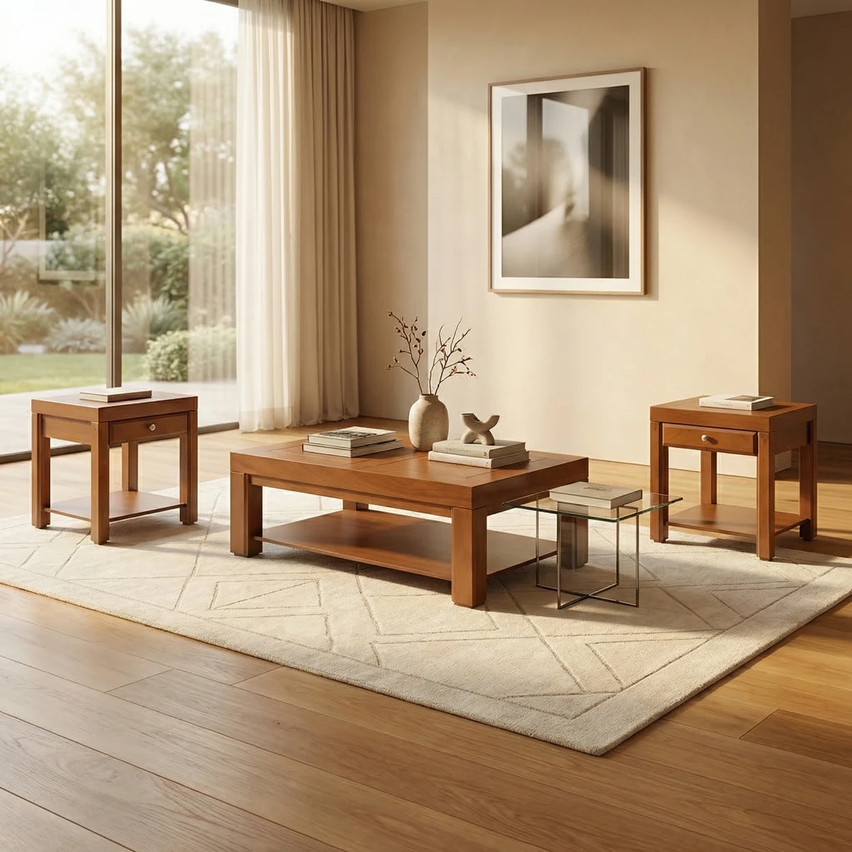 Mesas de Centro Inglaterra - foto ambientada