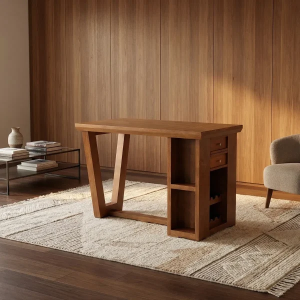 Mesa Alta Inglaterra - foto ambientada