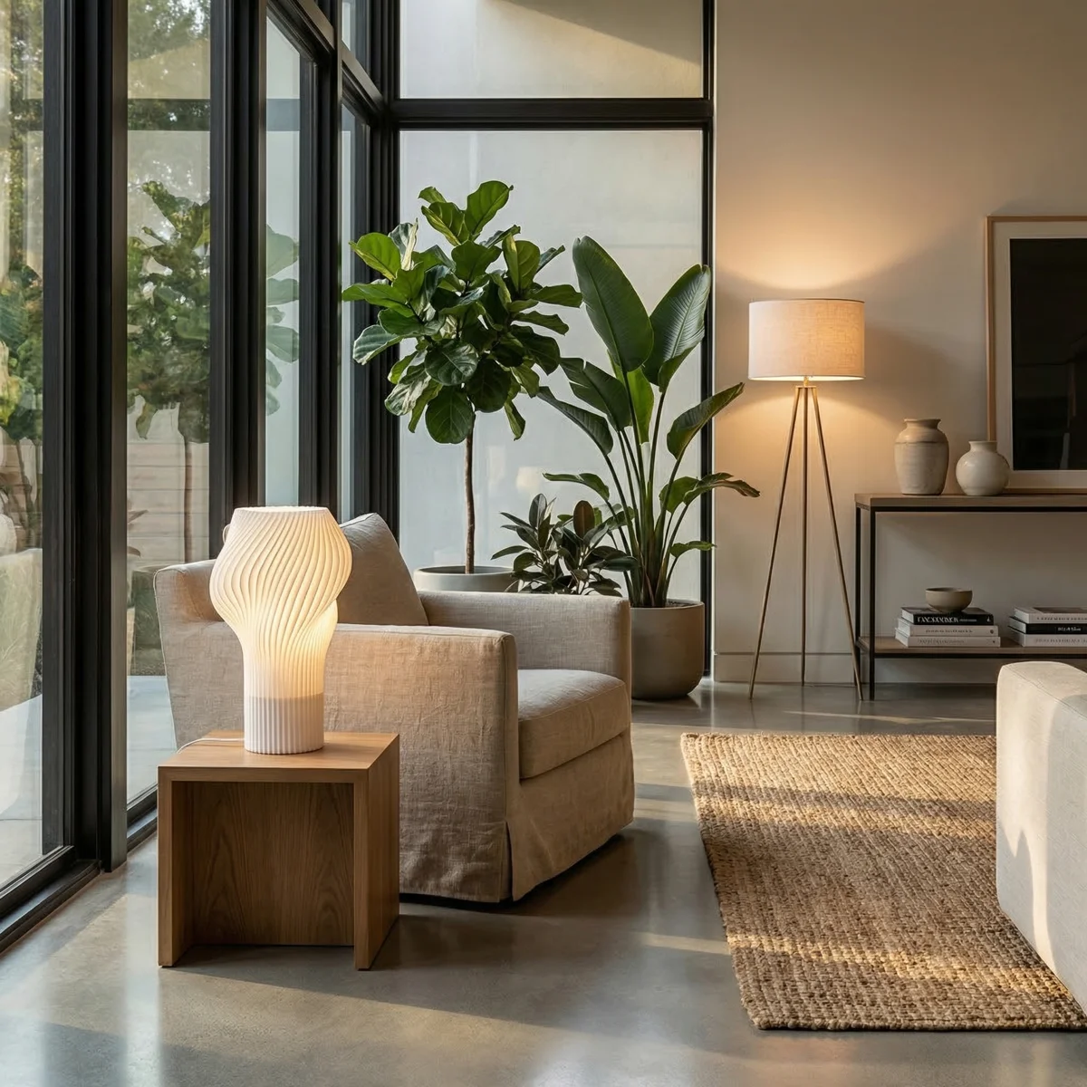 Lámpara de Mesa Vegas - foto ambientada