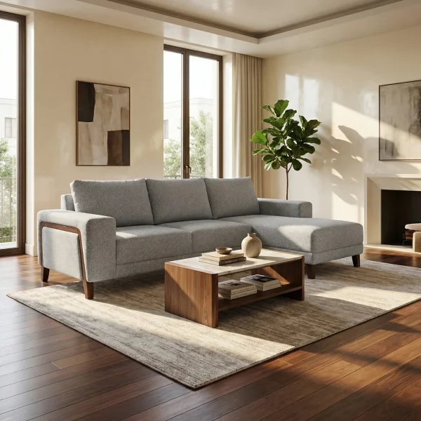 Sala Esquinera Leonore Ambos Lados Derecho - foto ambientada