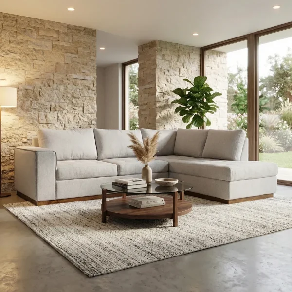 Sala Esquinera Milan Ambos Lados Derecho - foto ambientada