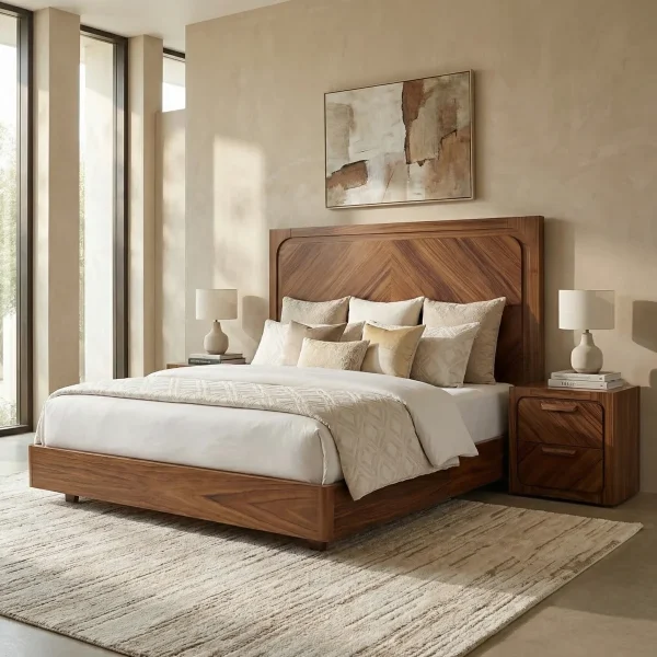 Cabecera King Size y 2 Burós Dublín - foto ambientada