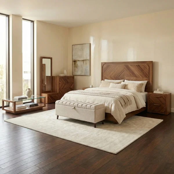 Recámara King Size Dublín Parota - foto ambientada