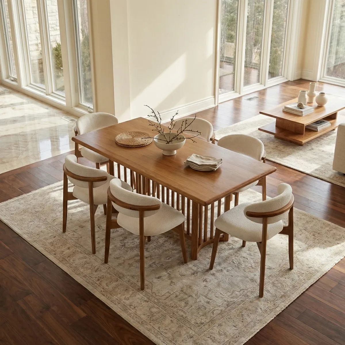 132293-Comedor-San-Francisco-P6-Rosa-Morada-Blanco-ambientada-01 Comedor San Francisco P6 Rosa Morada Blanco - foto ambientada