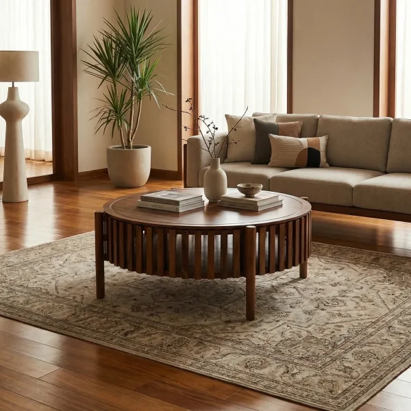 Mesa de Centro Nohelia Parota - foto ambientada