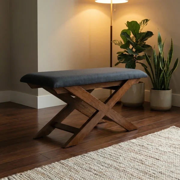 Banca Argentina Gris Oxford - foto ambientada