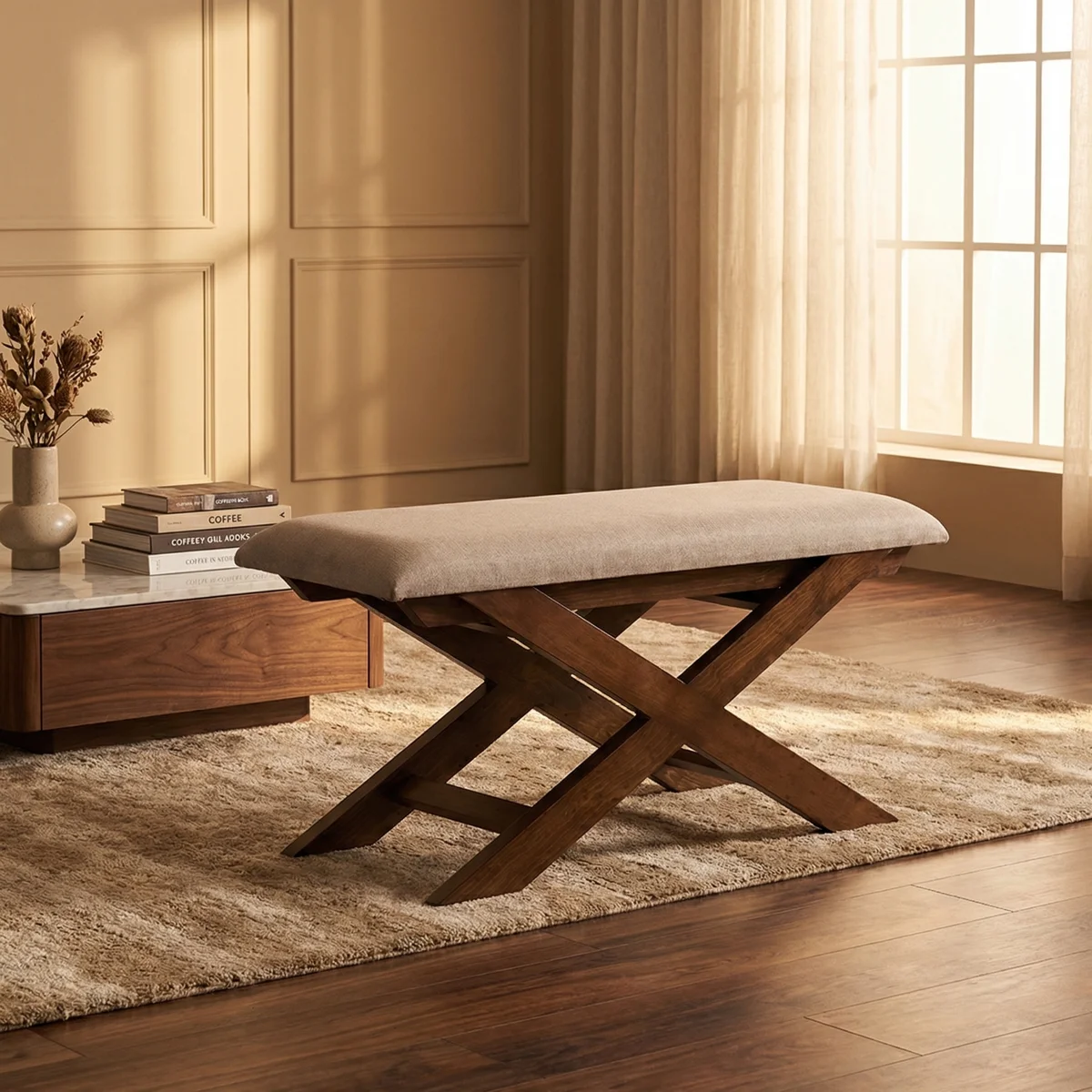 Banca Argentina Avellana - foto ambientada