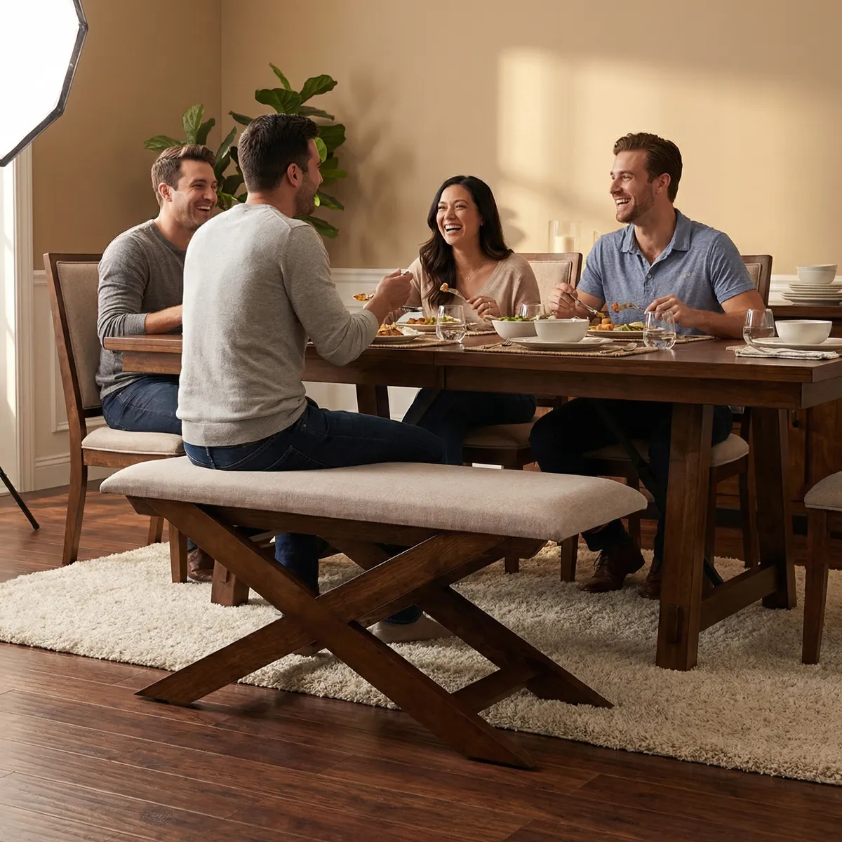 Banca Argentina Avellana - ambientada en uso