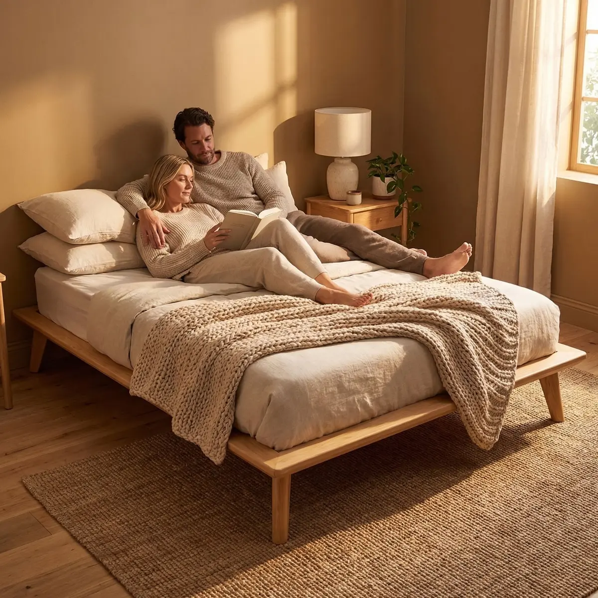Base Matrimonial Hermes Natural - ambientada en uso