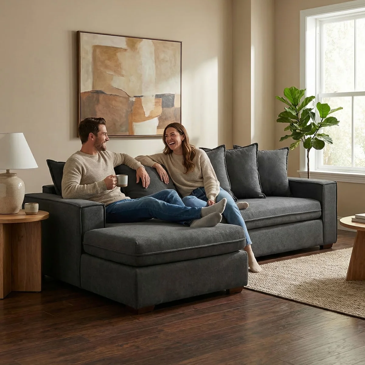 Sala Esquinera Barbara - ambientada en uso