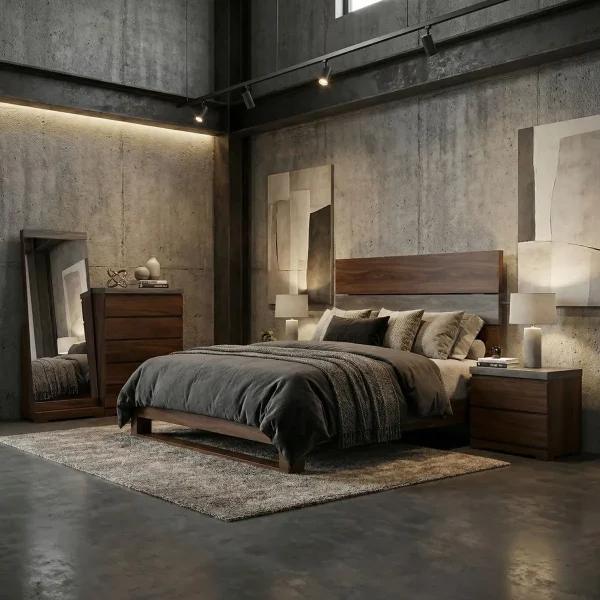 Recámara Queen Size Pisa - foto ambientada