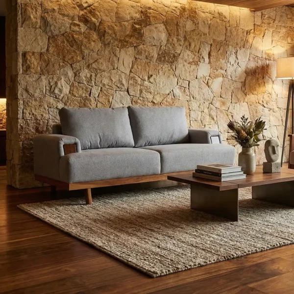 Sofa Larisa Gris - foto ambientada